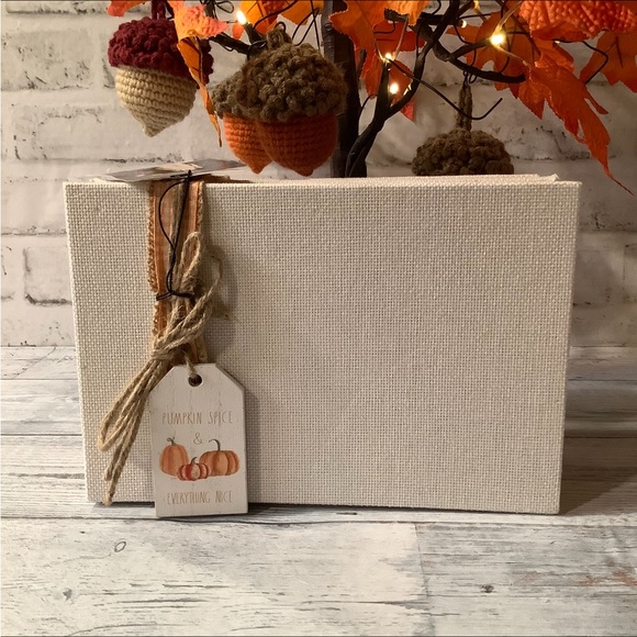 Rae Dunn Hello Pumpkin Book Stack Decor - Picture 3 of 6